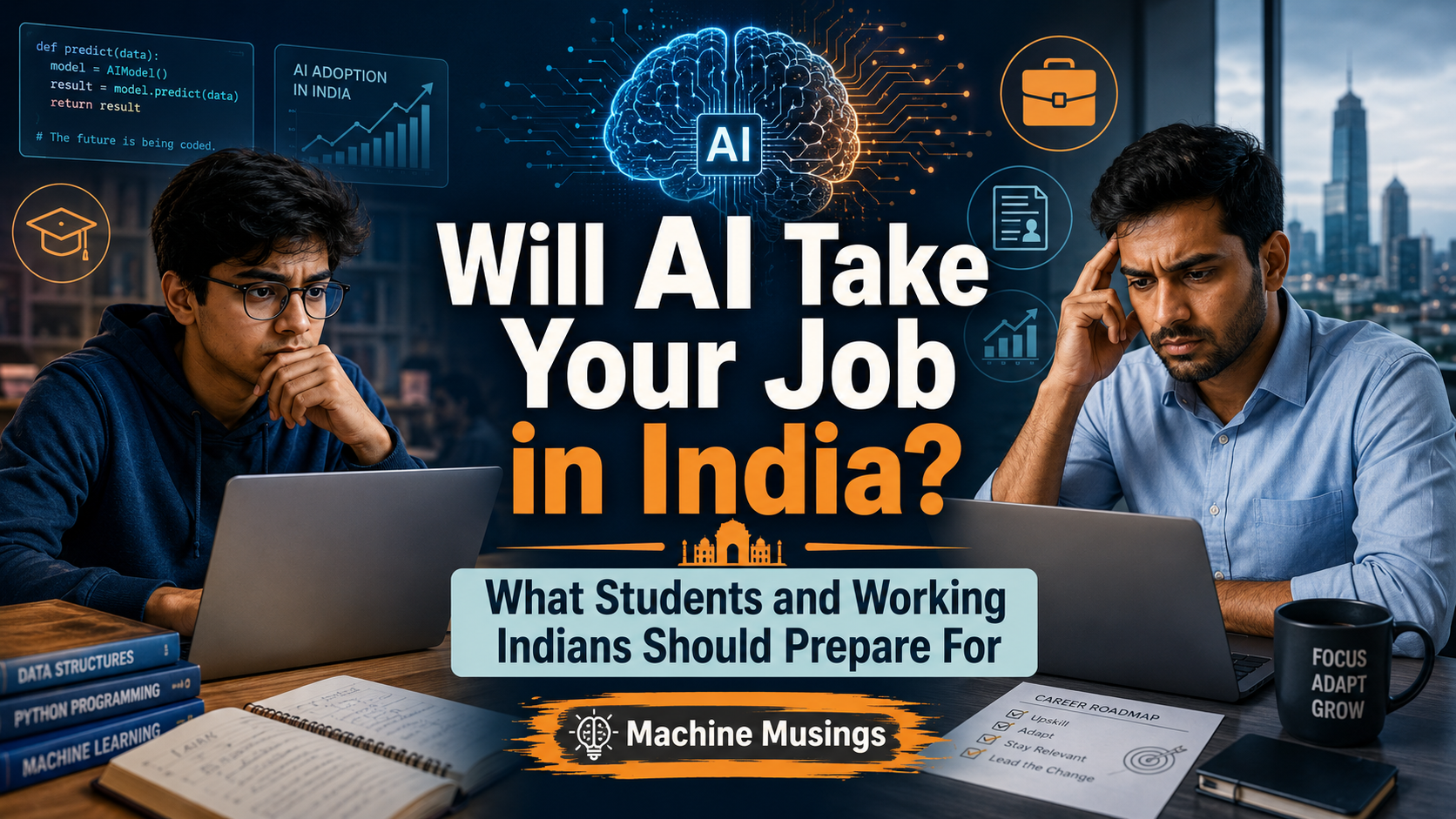 Will AI Take Your Job in India? What Students and Working Indians Should Prepare For