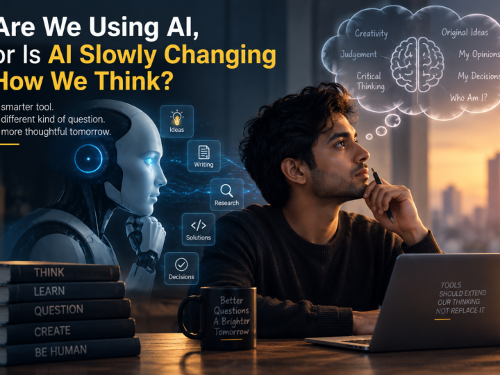 Are We Using AI, or Is AI Slowly Changing How We Think?