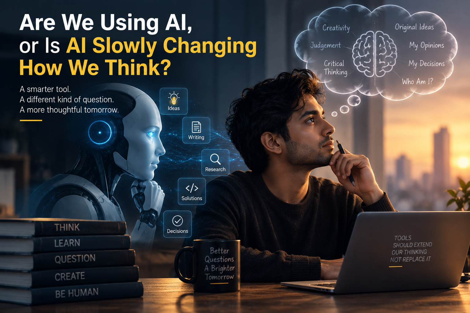 Are We Using AI, or Is AI Slowly Changing How We Think?