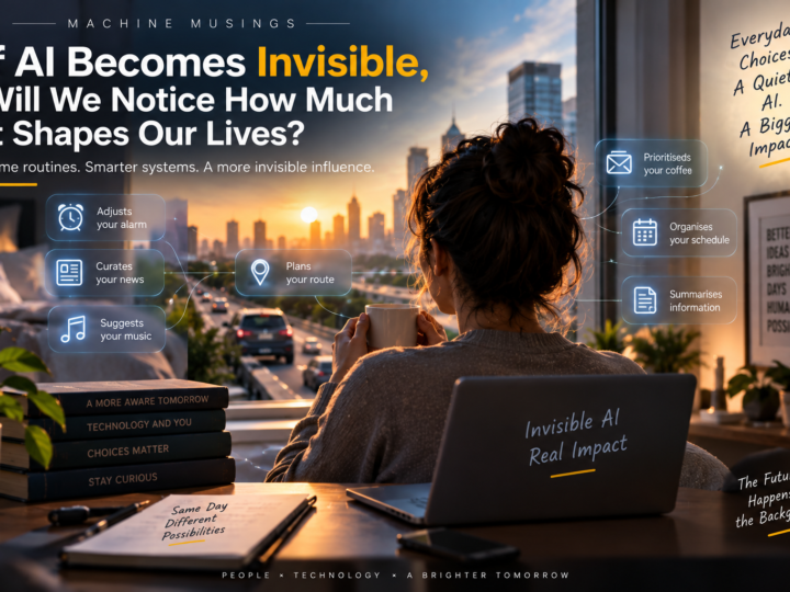 If AI Becomes Invisible, Will We Notice How Much It Shapes Our Lives?