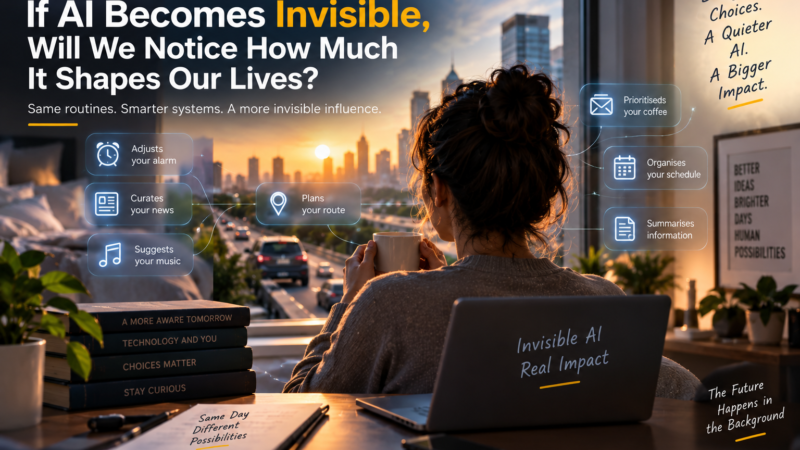 If AI Becomes Invisible, Will We Notice How Much It Shapes Our Lives?