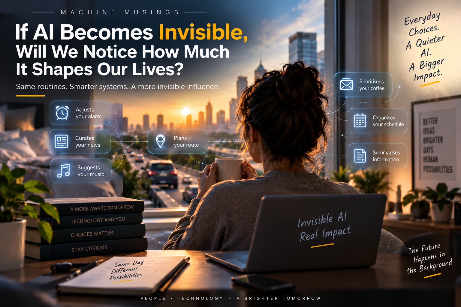 If AI Becomes Invisible, Will We Notice How Much It Shapes Our Lives?