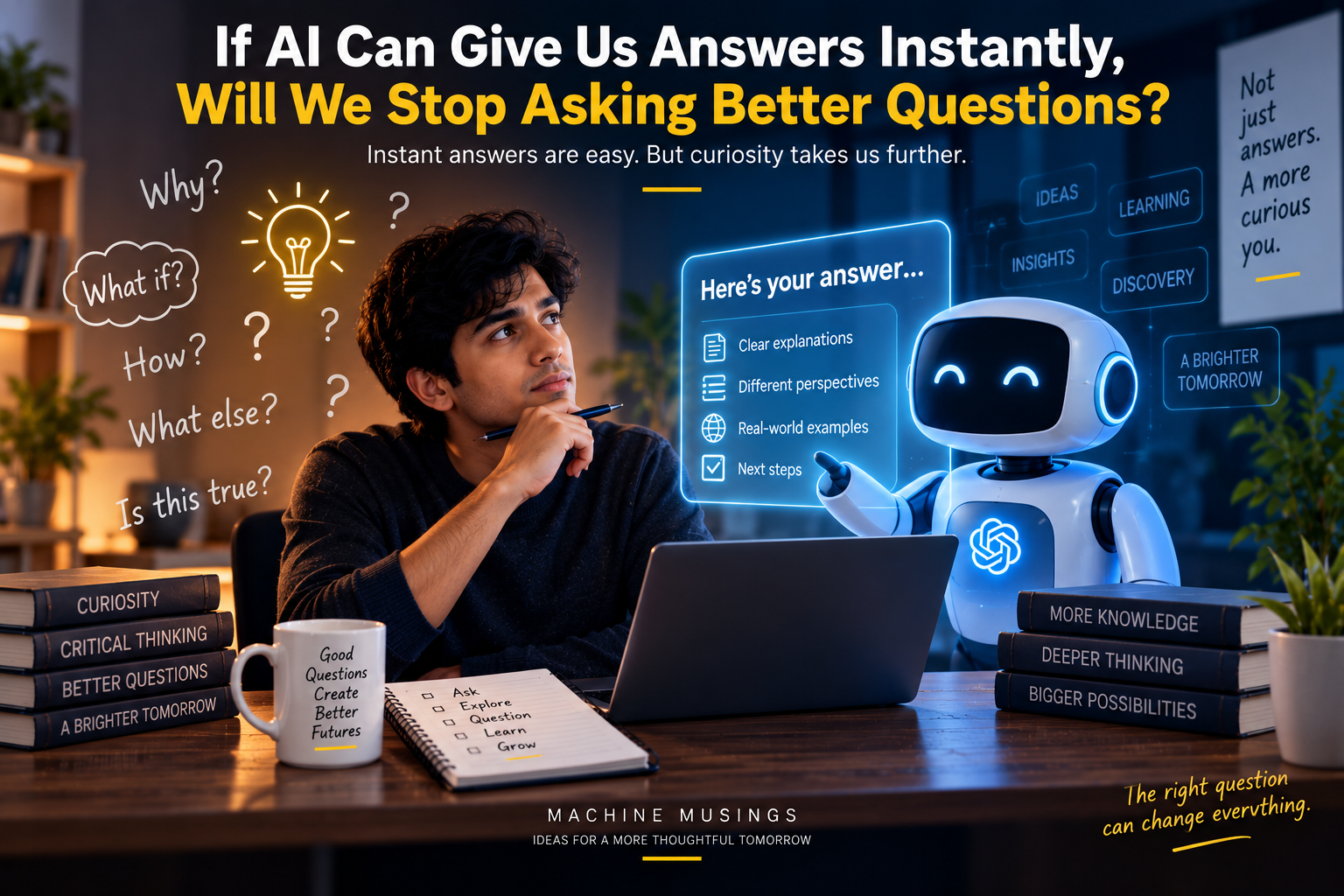 If AI Can Give Us Answers Instantly, Will We Stop Asking Better Questions?
