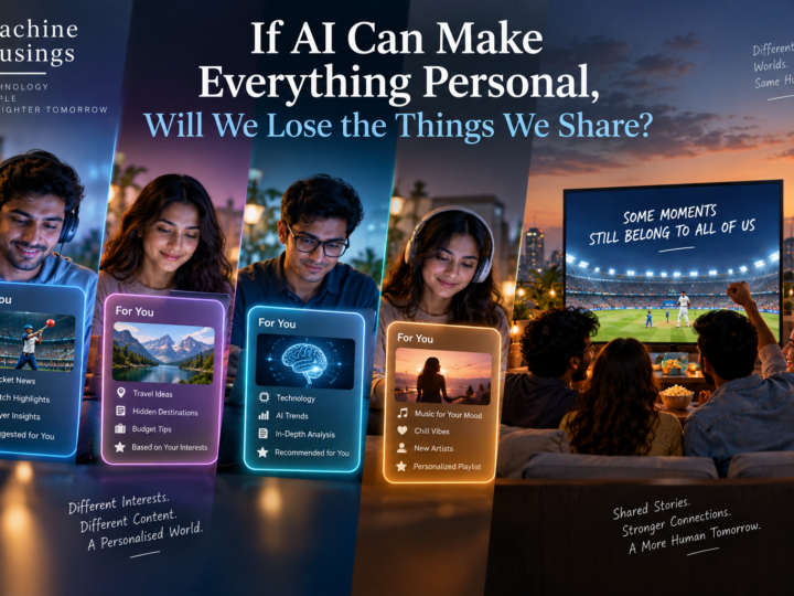 If AI Can Make Everything Personal, Will We Lose the Things We Share?