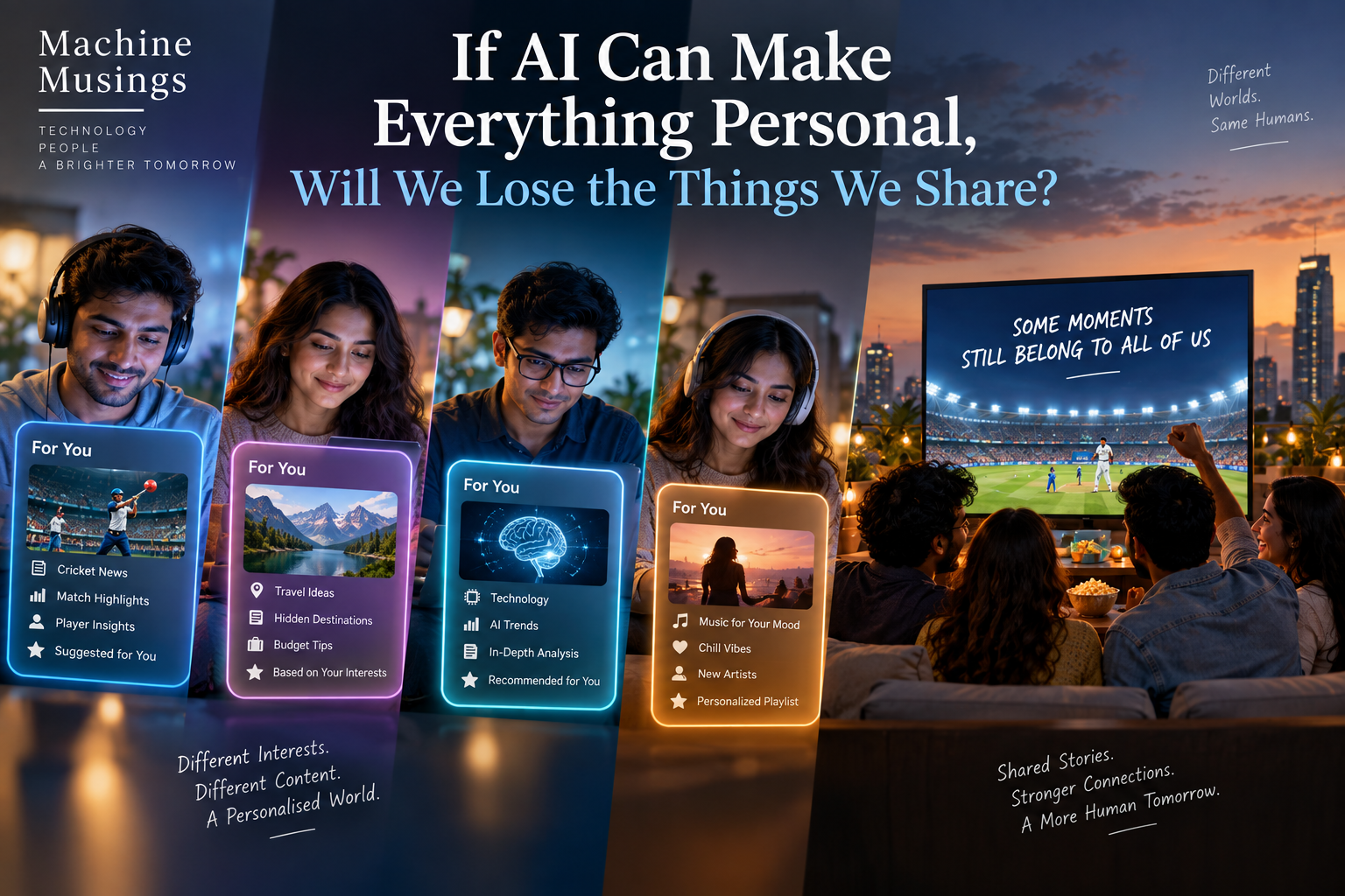 If AI Can Make Everything Personal, Will We Lose the Things We Share?