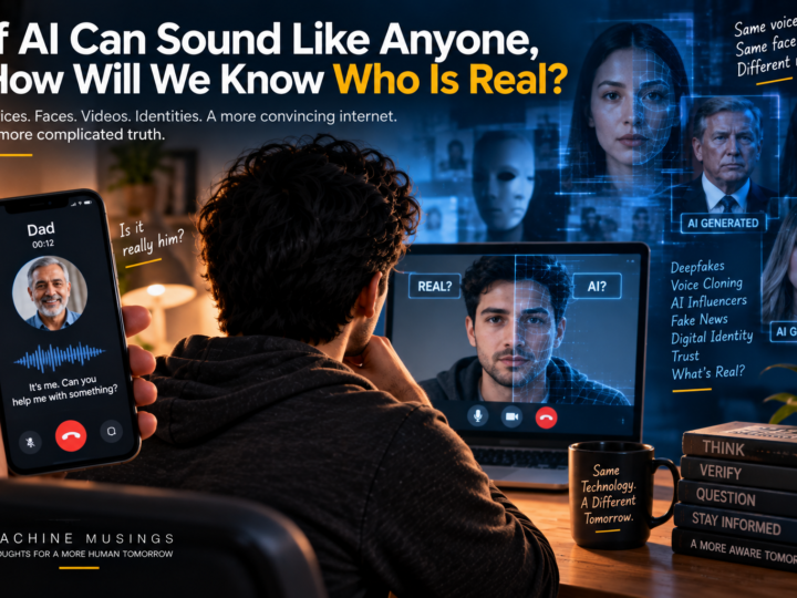 If AI Can Sound Like Anyone, How Will We Know Who Is Real?