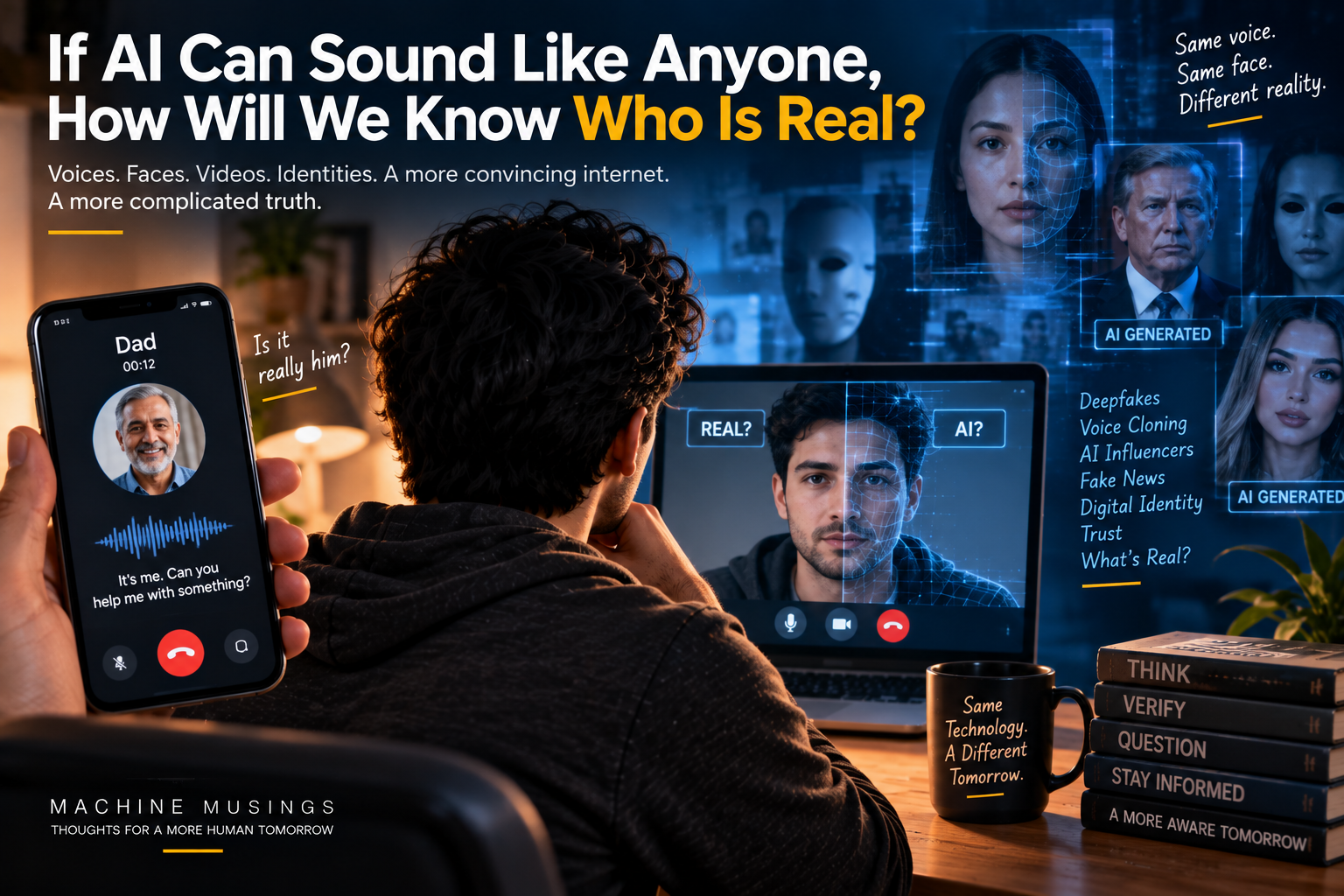 If AI Can Sound Like Anyone, How Will We Know Who Is Real?