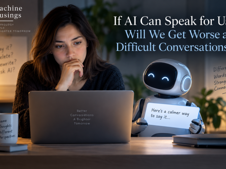 If AI Can Speak for Us, Will We Get Worse at Difficult Conversations?