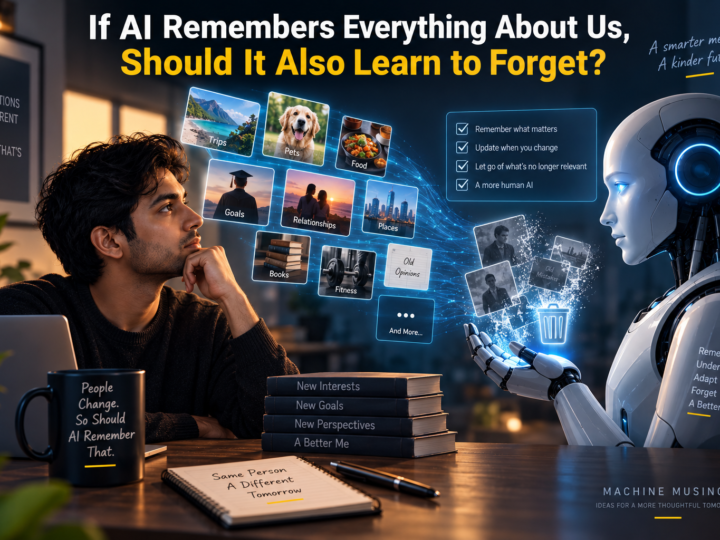 If AI Remembers Everything About Us, Should It Also Learn to Forget?
