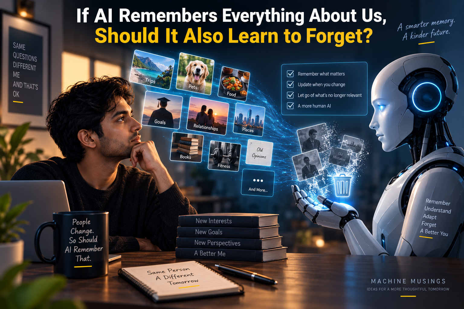 If AI Remembers Everything About Us, Should It Also Learn to Forget?
