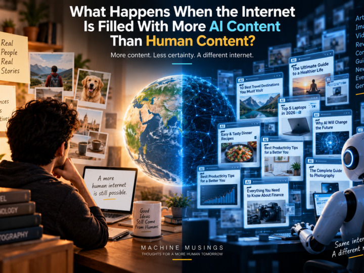 What Happens When the Internet Is Filled With More AI Content Than Human Content?